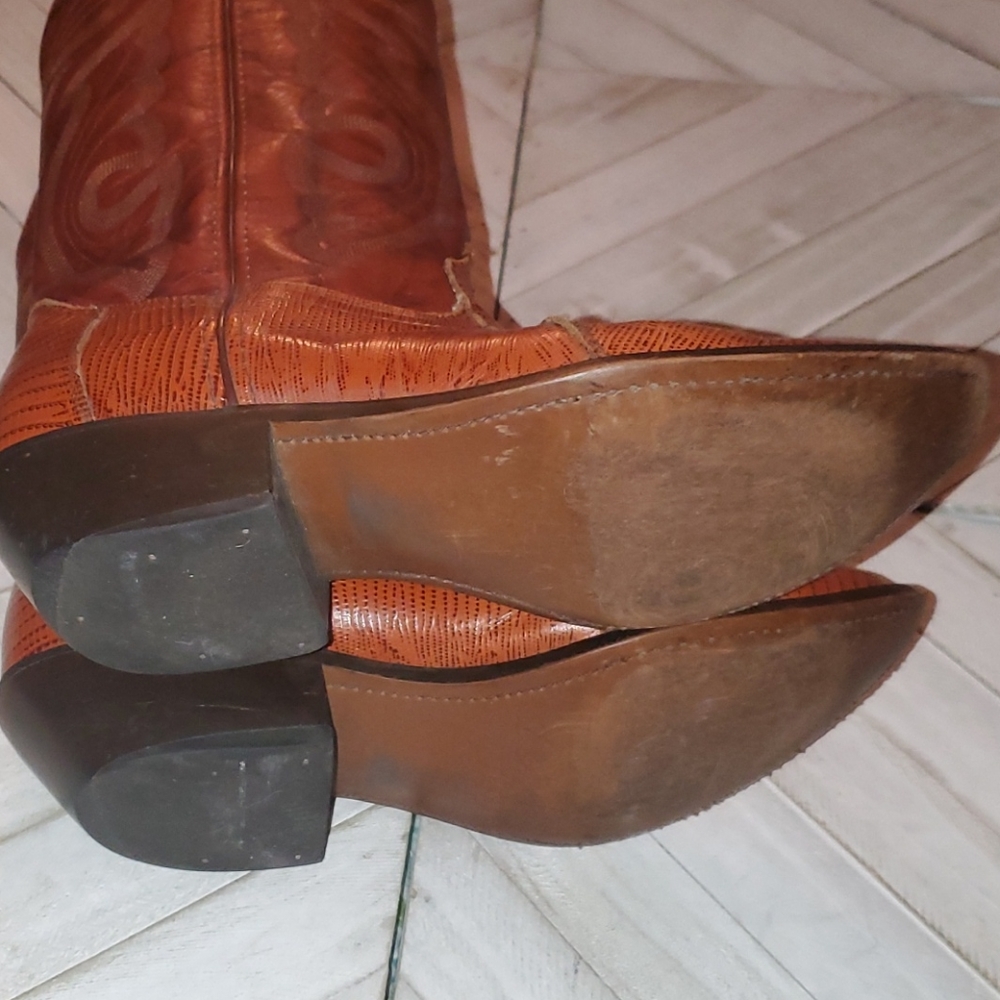 Durango S.8.5 Dark Brown Leather Boots 👢 - Picture 6 of 11